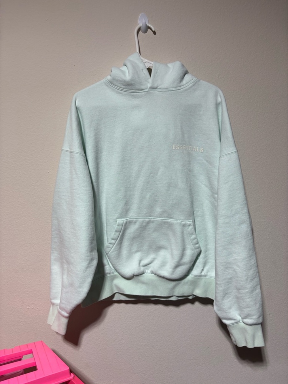 Fear of God Essentials Mint Green Hoodie